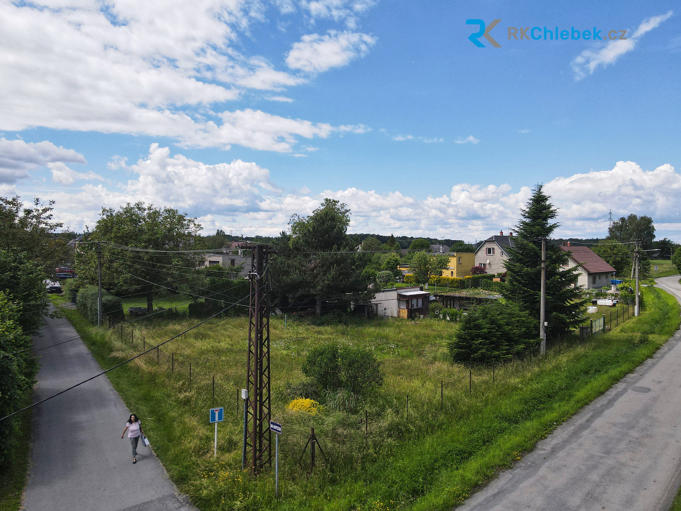 Prodej stavebního pozemku, 1201 m², Paskov – pohled 3