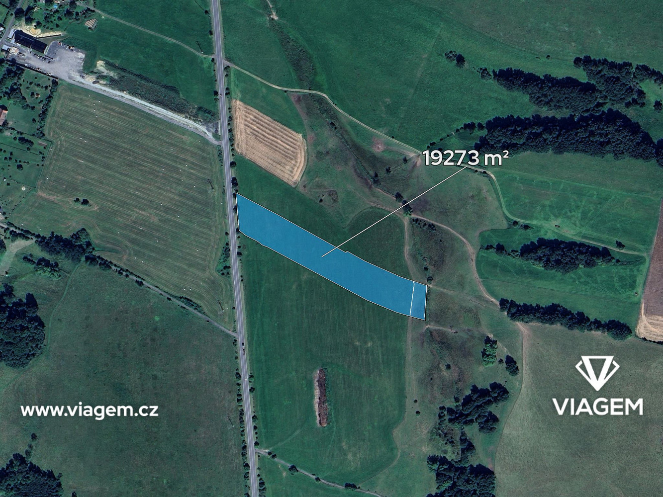 Prodej pole 3 854 m² – fotografie 2
