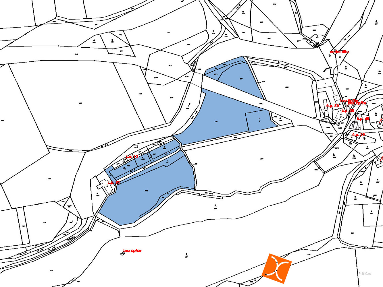 Prodej komerčního pozemku 1 354 m² – fotografie 2
