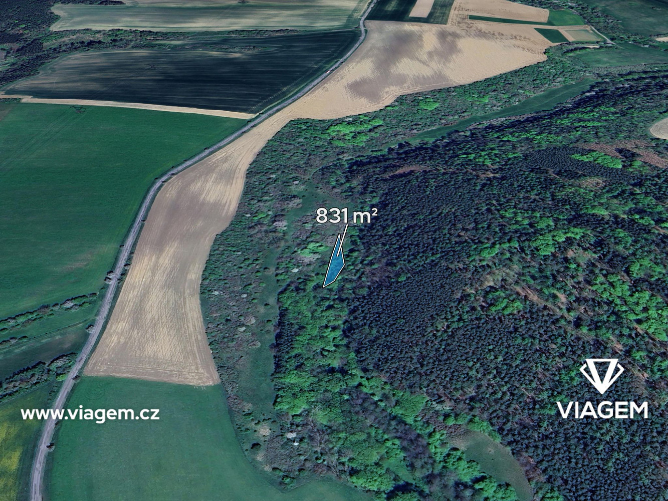 Prodej pole 415 m²