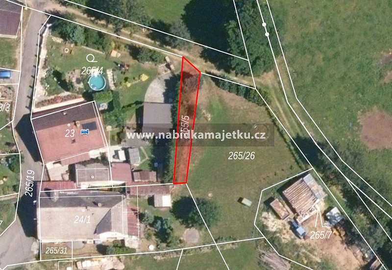 Prodej pozemku 86 m²