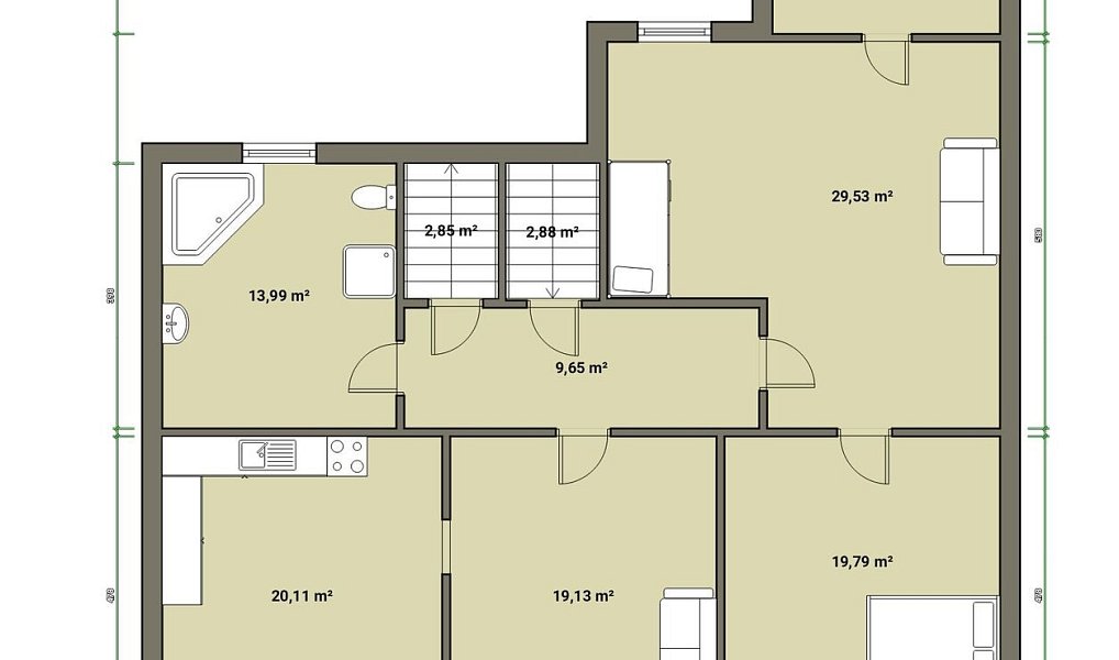 Prodej domu 380 m² s pozemkem 615 m², Kraslice – náhled fotky 14