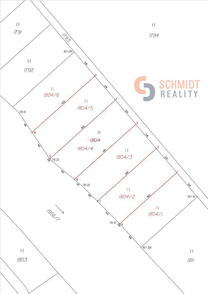 Prodej pozemku 612 m² – fotografie 5