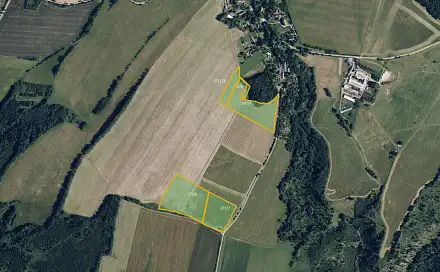 Prodej louky 30 434 m², Šternberk - Těšíkov, okres Olomouc