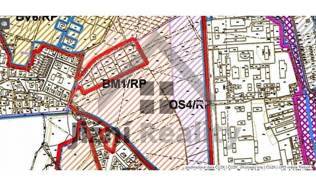 Prodej stavebního pozemku 4 326 m², Třeboň – náhled fotky 5