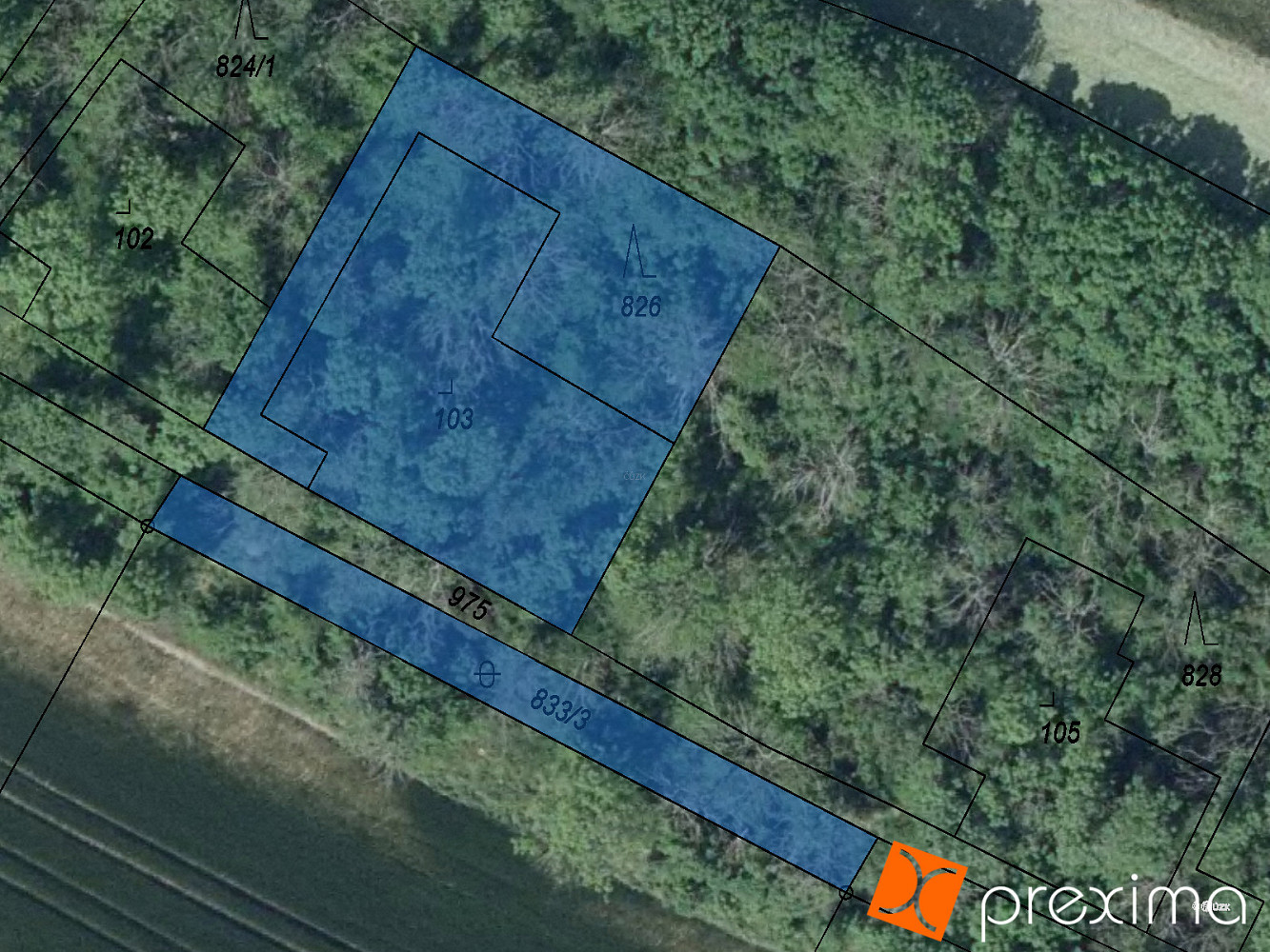 Prodej pozemku 338 m²