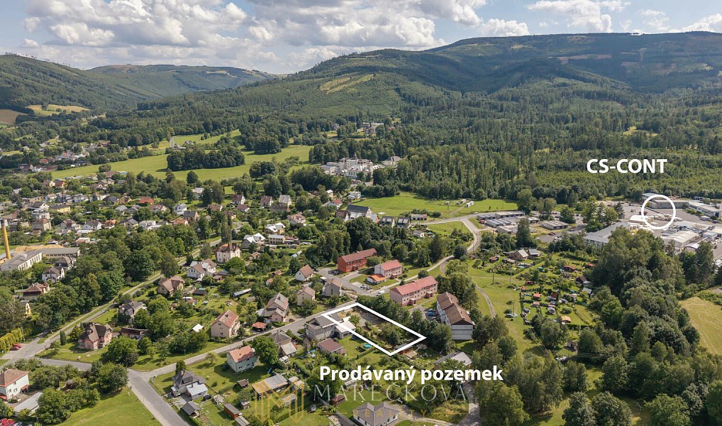 Prodej stavebního pozemku 1 251 m², Zlaté Hory – náhled fotky 14