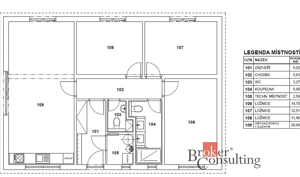 Prodej domu 92 m² s pozemkem 818 m², Spálené Poříčí – náhled fotky 5