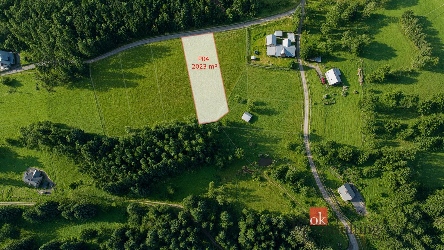 Prodej stavebního pozemku 2 023 m²