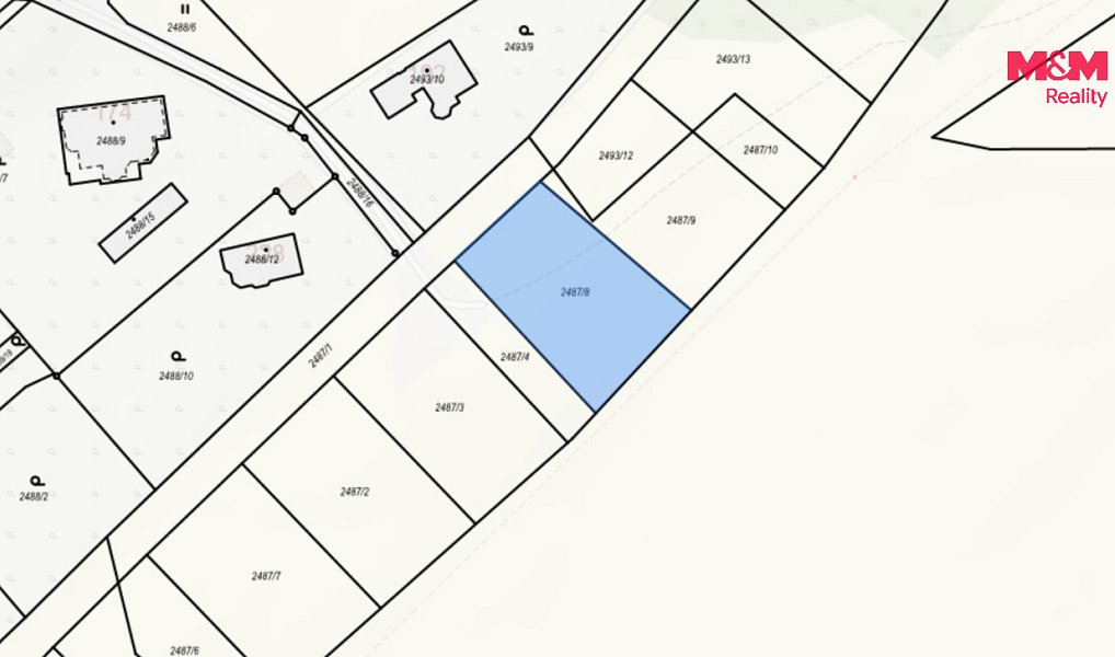 Prodej stavebního pozemku 1 017 m², Černovice – náhled fotky 16