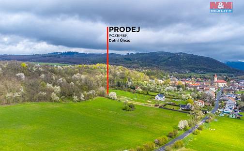 Prodej stavebního pozemku 1 781 m², Dolní Újezd, okres Přerov