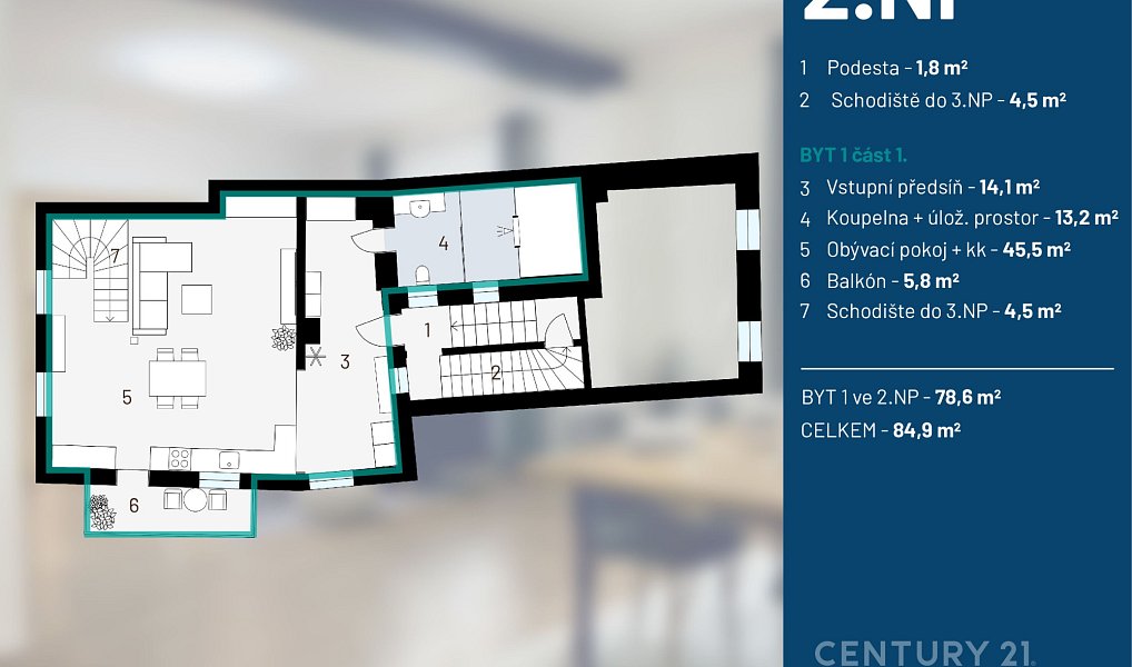 Prodej nájemního domu, činžáku 370 m², Slaný – náhled fotky 56
