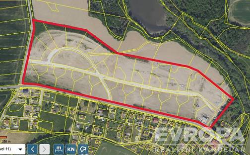 Prodej stavebního pozemku 103 987 m², Bystřice, okres Benešov