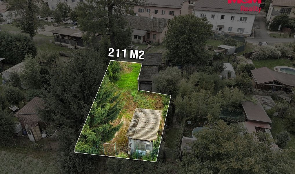 Prodej zahrady 211 m², Křešice – náhled fotky 2