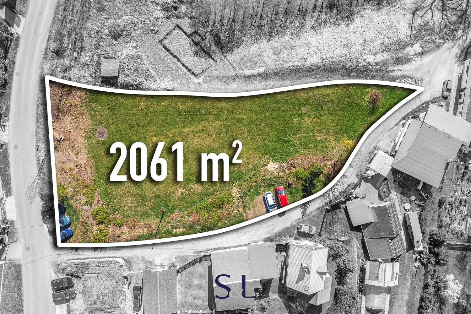 Prodej stavebního pozemku 2 061 m²
