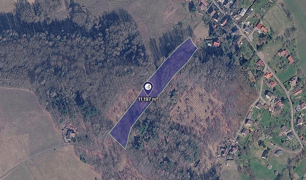 Prodej louky, 11197 m², Semily, Hrubá Skála