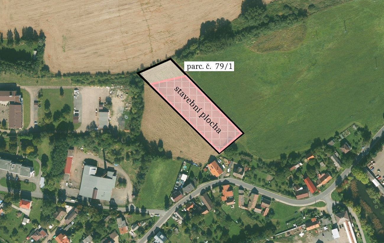 Prodej stavebního pozemku 6 448 m²