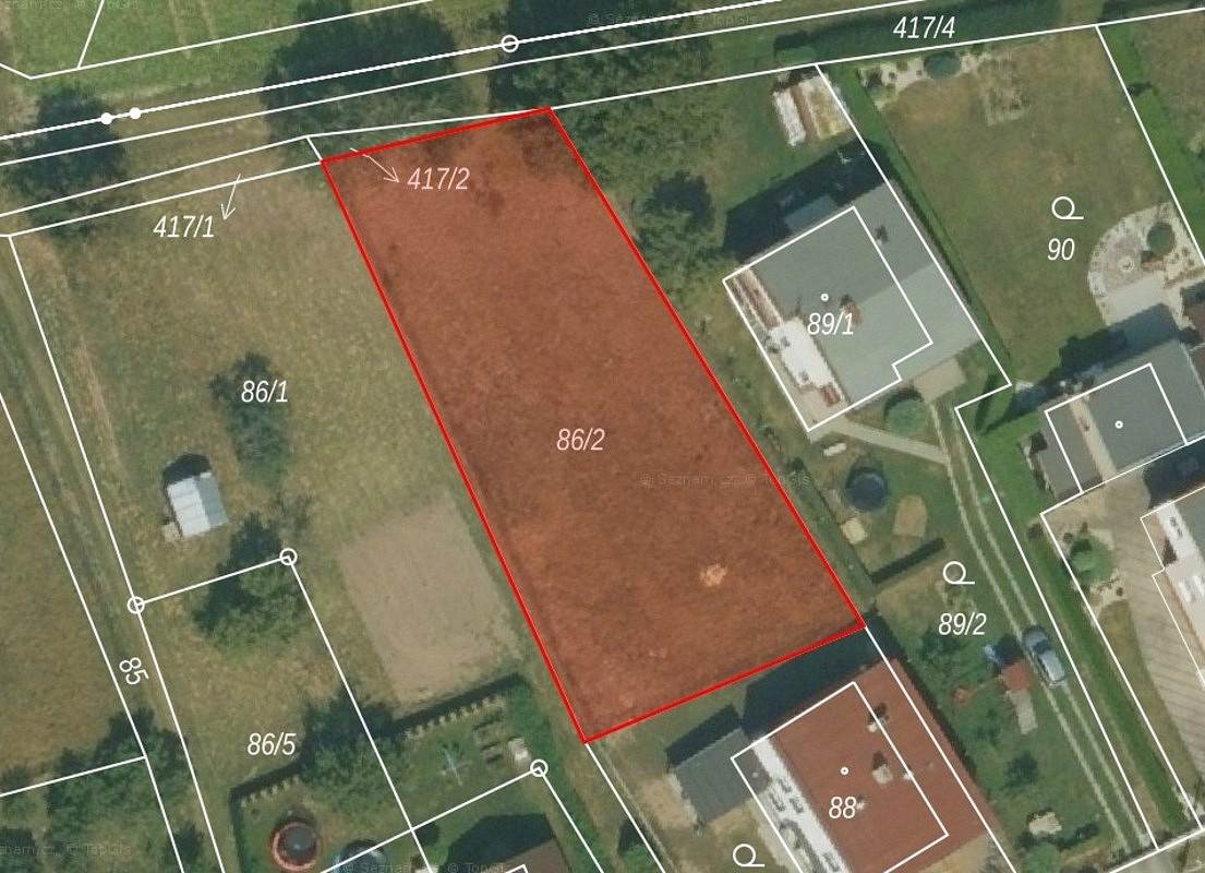 Prodej stavebního pozemku 959 m²