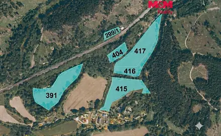 Prodej louky 46 364 m², Kočov, okres Tachov