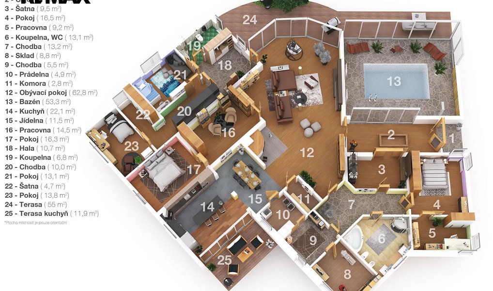 Prodej domu 290 m² s pozemkem 4 300 m², Kostelec nad Labem – náhled fotky 24