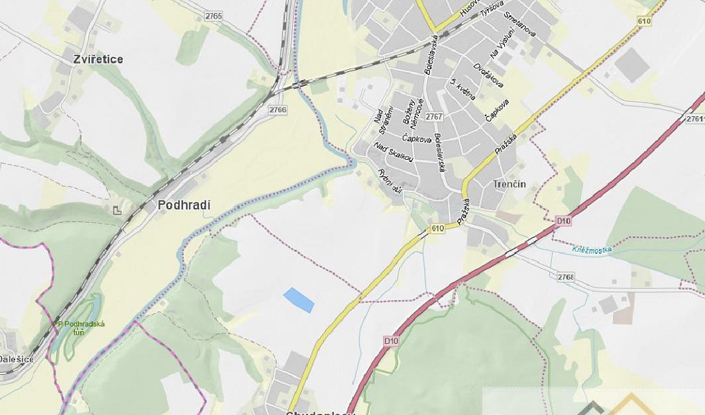 Prodej pole 11 578 m², Bakov nad Jizerou – fotka 1 z 3