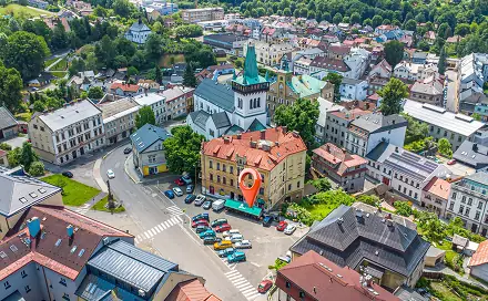 Pronájem bytu 1+1 40 m², Komenského náměstí, Semily