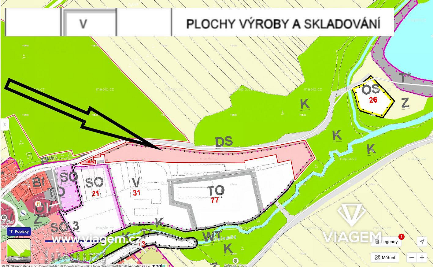 Prodej pole 1 752 m² – fotografie 3