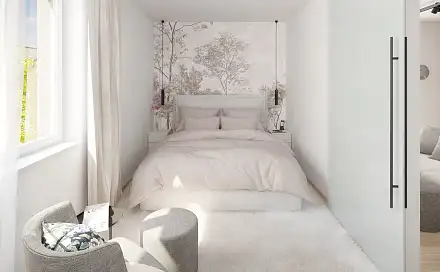 Prodej bytu 2+kk 44 m², Topolová, Milovice, okres Nymburk