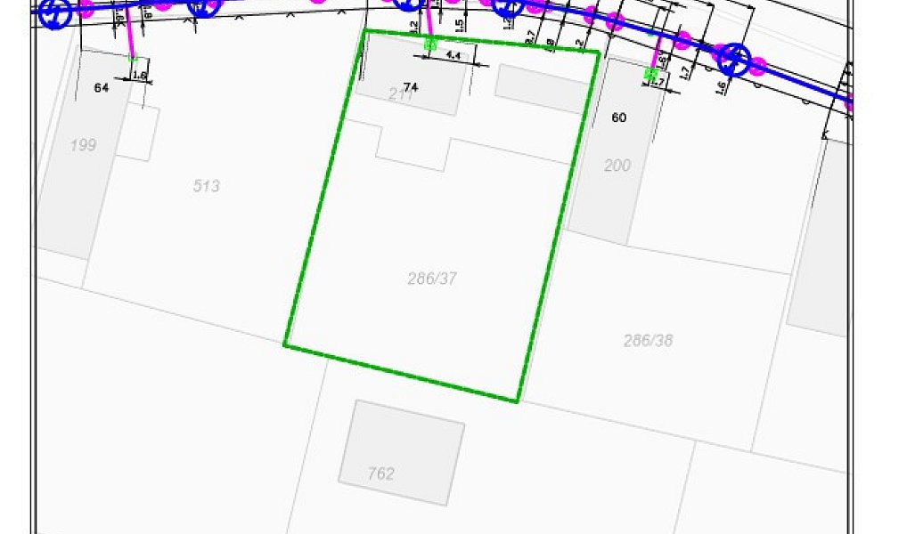 Prodej stavebního pozemku 844 m², Říčany – náhled fotky 8