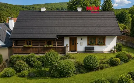 Prodej chaty/chalupy 160 m² s pozemkem 670 m², Bouzov - Blažov, okres Olomouc