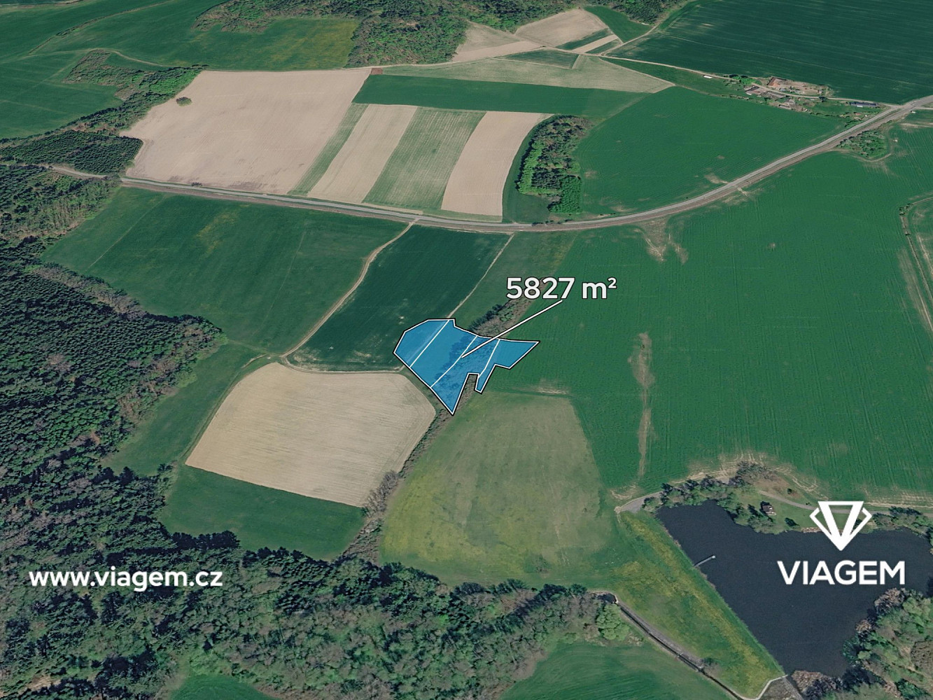 Prodej pole 5 827 m²