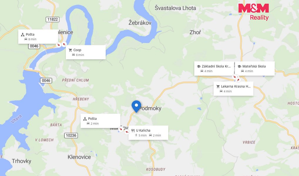 Prodej stavebního pozemku 1 041 m², Milešov – náhled fotky 19