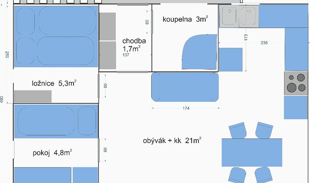 Prodej chaty/chalupy 85 m² s pozemkem 117 m², Rataje nad Sázavou – náhled fotky 19