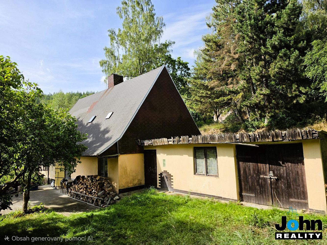 Prodej domu 160 m² s pozemkem 4 400 m²