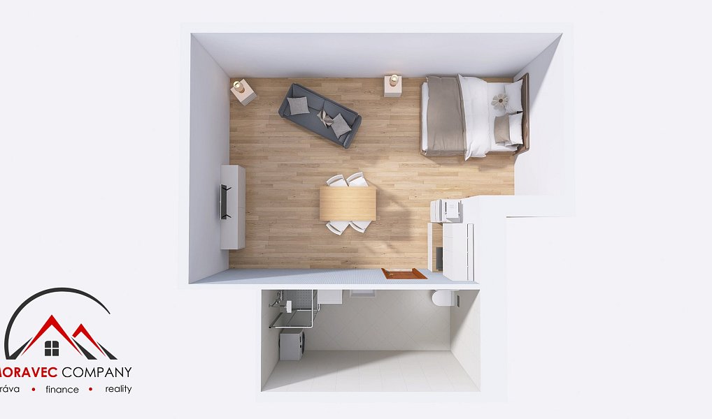 Pronájem bytu 1+kk 38 m², Ostrava – náhled fotky 12