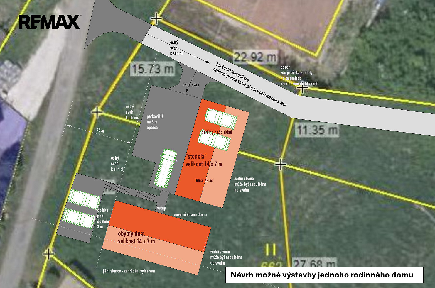 Prodej stavebního pozemku 3 399 m² – fotografie 3
