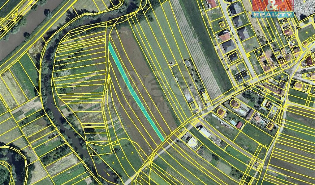 Prodej pole 574 m², Uherčice – náhled fotky 4