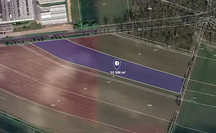 Prodej komerčního pozemku 10 506 m², Budyně nad Ohří, okres Litoměřice