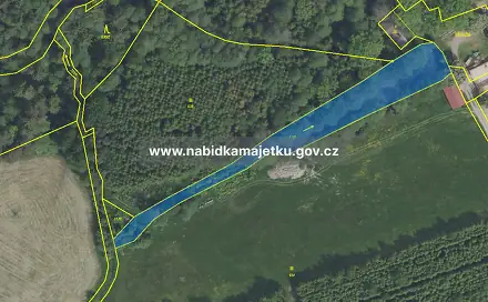 Prodej vodní plochy 2 267 m², Bohutín, okres Příbram