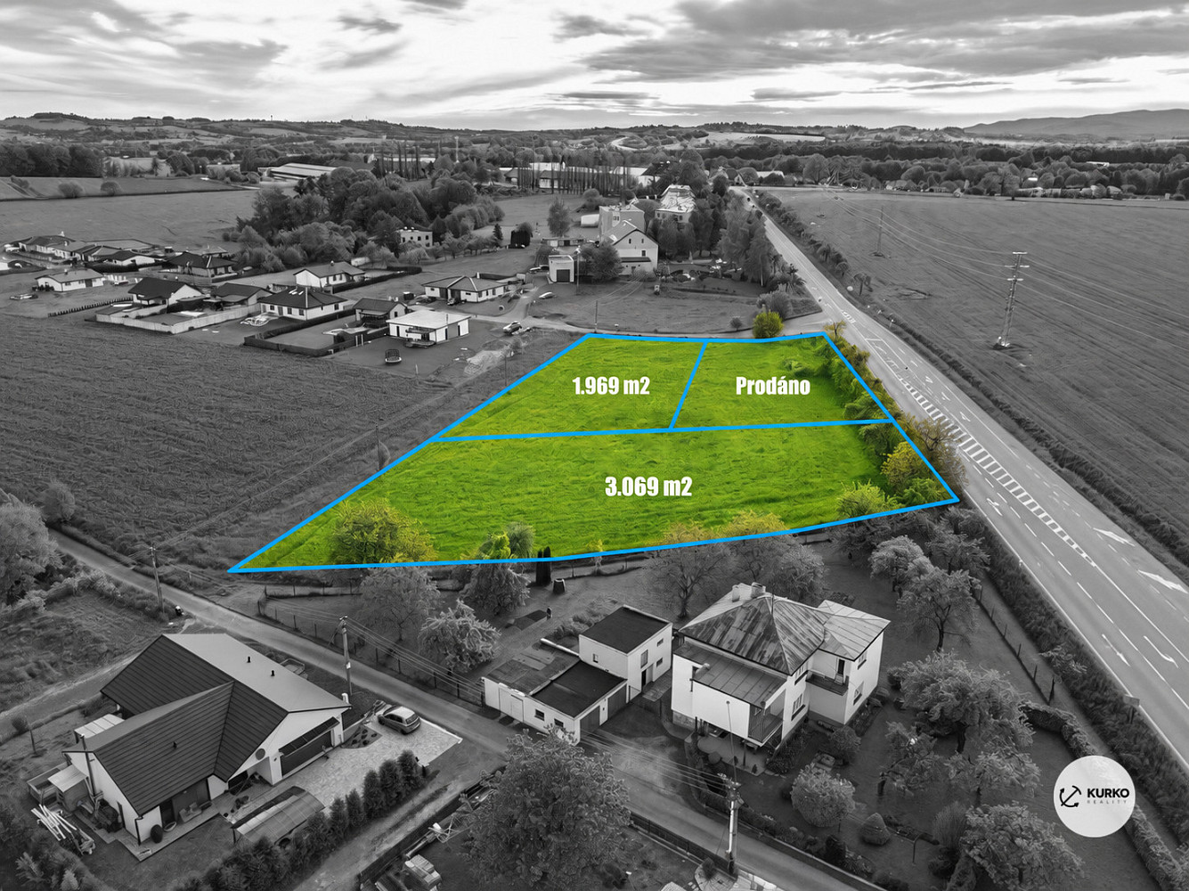 Prodej komerčního pozemku 5 038 m²