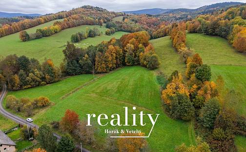 Prodej stavebního pozemku 3 588 m², Sobotín, okres Šumperk