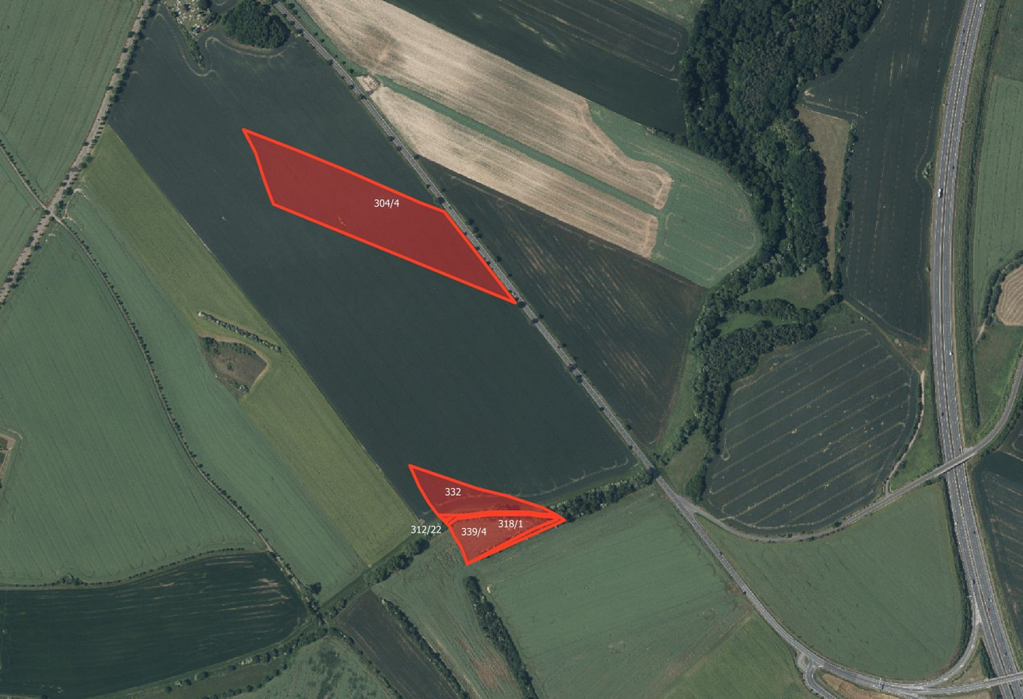 Prodej pole 52 259 m²