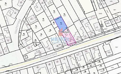 Prodej stavebního pozemku 804 m², Hodonínská, Prušánky, okres Hodonín