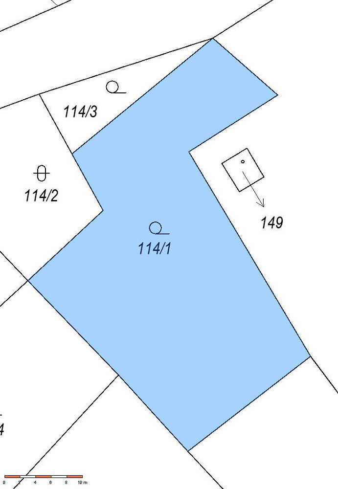 Prodej stavebního pozemku 944 m² – fotografie 2