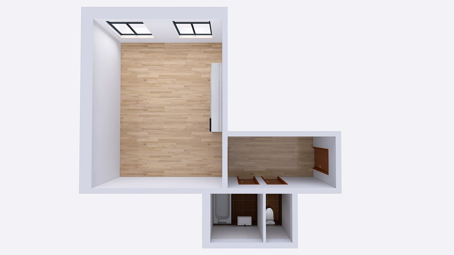 Pronájem bytu 1+kk 43 m² – fotografie 5