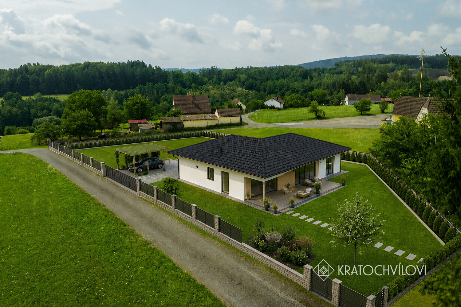 Prodej stavebního pozemku 1 277 m² – fotografie 3