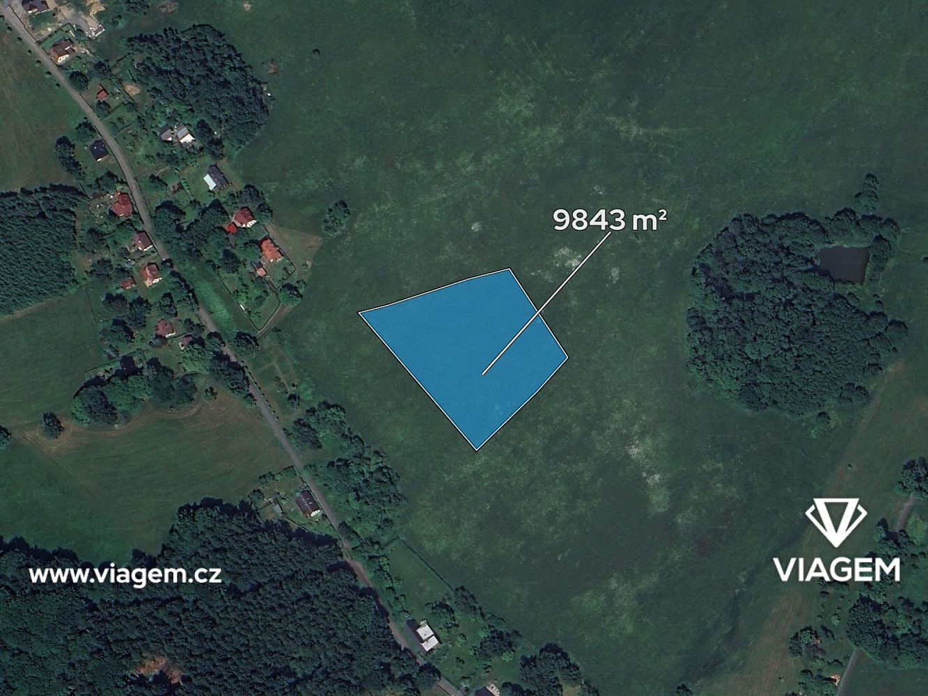Prodej pole 9 843 m² – fotografie 2