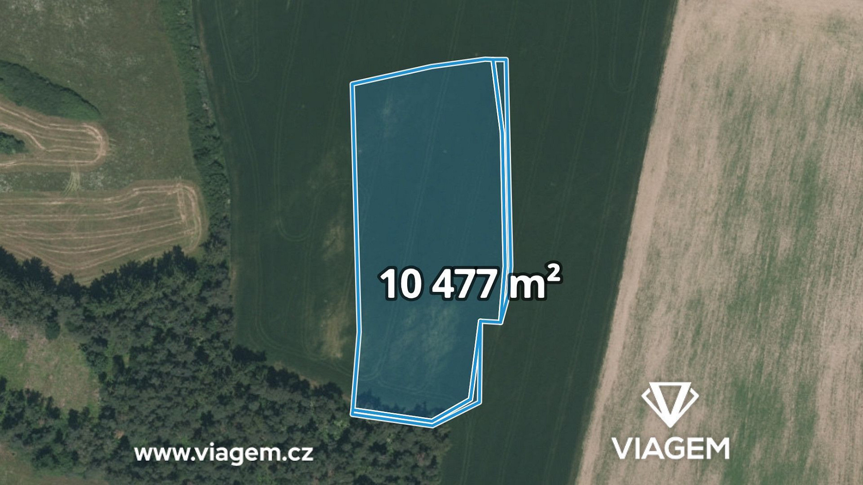 Prodej pole 1 309 m²