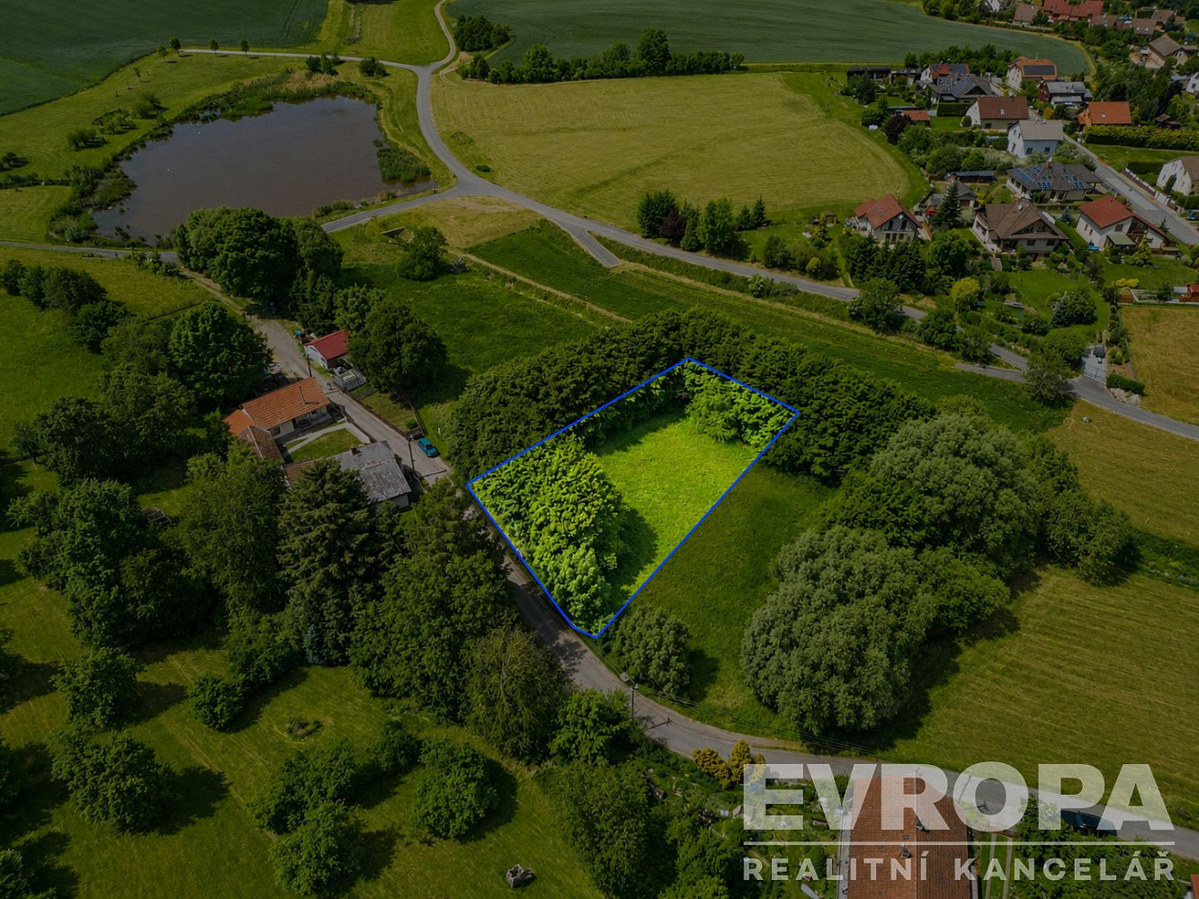Prodej stavebního pozemku 1 614 m² – fotografie 4