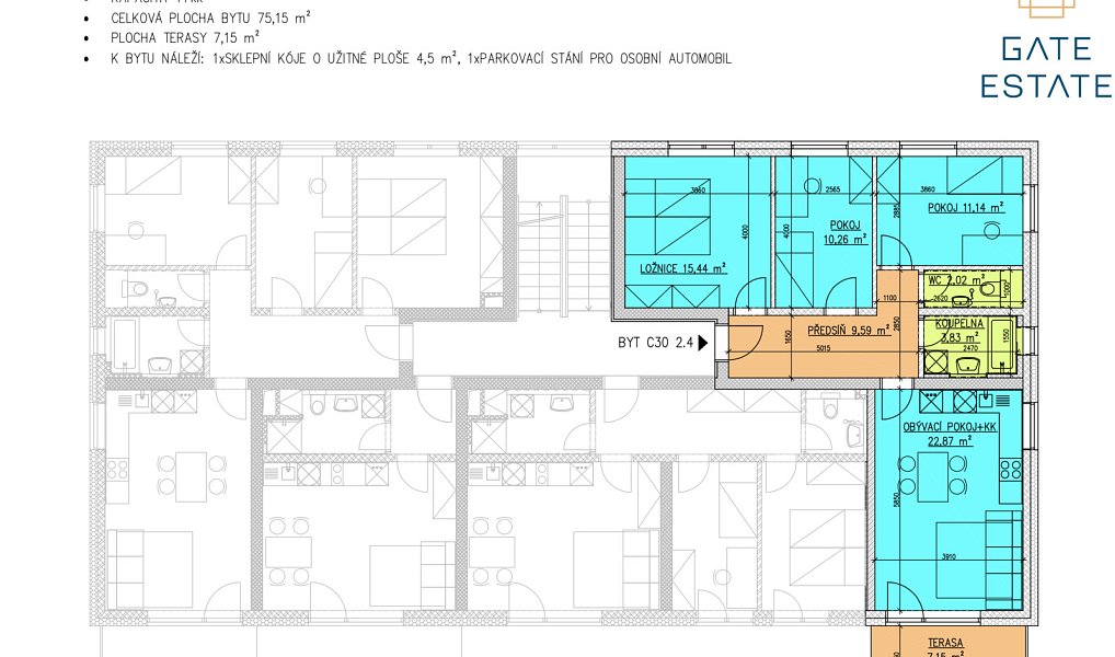 Prodej bytu 4+kk 75 m², Všechovice – náhled fotky 16